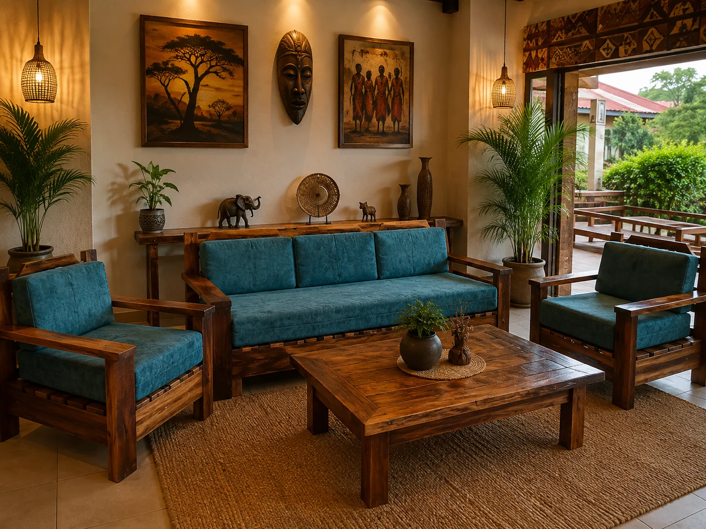 Wooden Lodge Renovation & Exterior Restoration Tanzania
