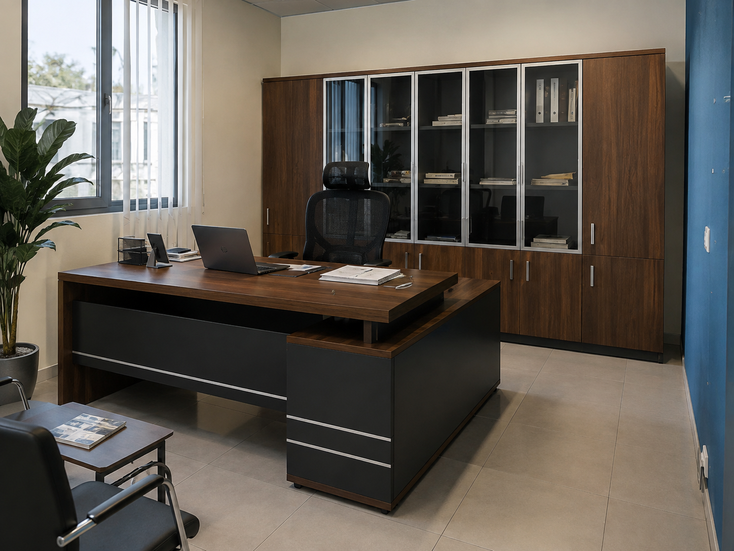 Custom Office Desk & Cabinet Furniture